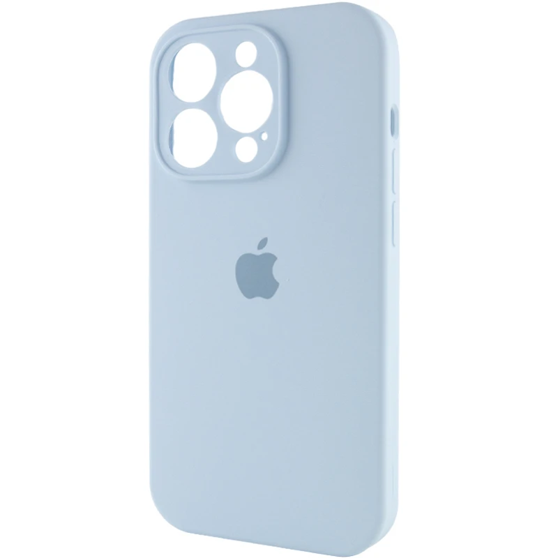 Чохол Silicone Case з захистом камери на Apple iPhone 13 Pro Max (6.7") – Блакитний / Sweet Blue. Фото 4 з 7