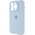 Чохол Silicone Case з захистом камери на Apple iPhone 14 Pro Max (6.7") – Блакитний / Sweet Blue. Фото 4 з 7
