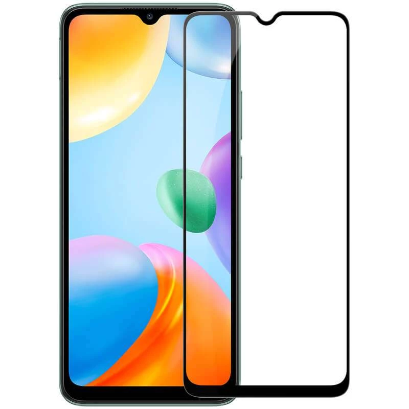 Захисне скло Nillkin (CP+PRO) на Xiaomi Redmi 12C / Poco C55 – Чорний. Фото 3 з 8
