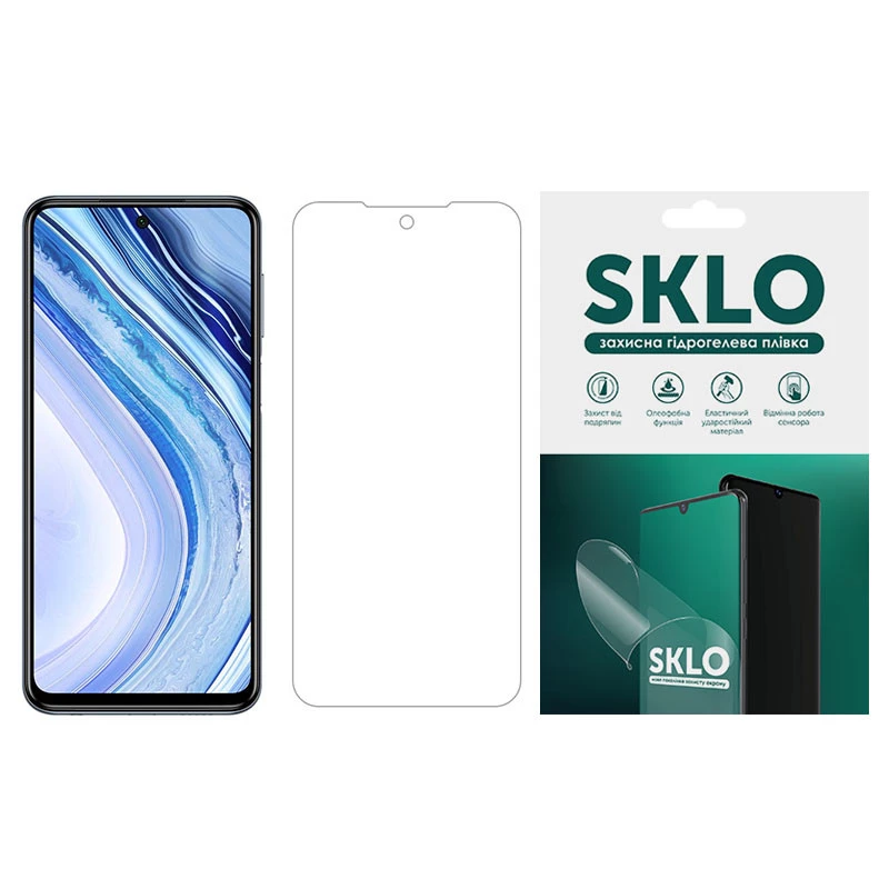 

Гидрогелевая плёнка SKLO для Xiaomi Redmi Note 10 5G (Матовый), Матовий