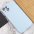 Чохол Silk Full Camera Protective (AA) NO LOGO для Apple iPhone 15 (6.1") – Блакитний / Sweet Blue. Фото 5 з 6