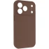 Чехол Silk Full Camera Protective (AA) NO LOGO для Apple iPhone 17 Pro (6.3") – Коричневый / Brown. Фото 1 из 6