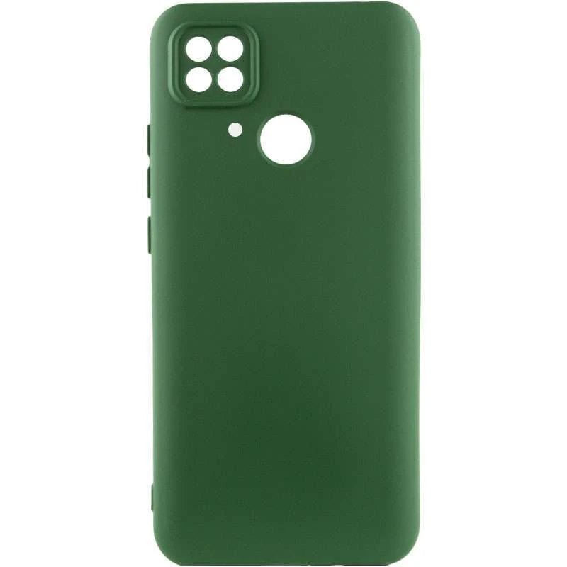 

Чехол Silicone Case Lakshmi с закрытой камерой для Xiaomi Poco M5 (Зеленый / Dark green), Зелений / dark green