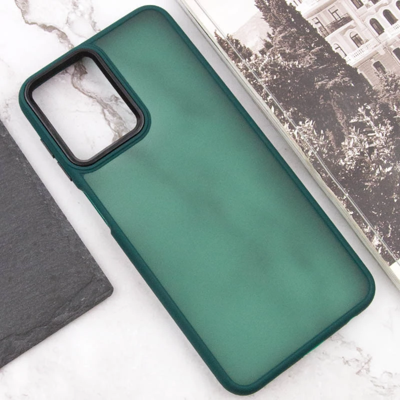 Чохол TPU+PC Lyon Frosted на Oppo A3 4G – Green. Фото 4 з 6