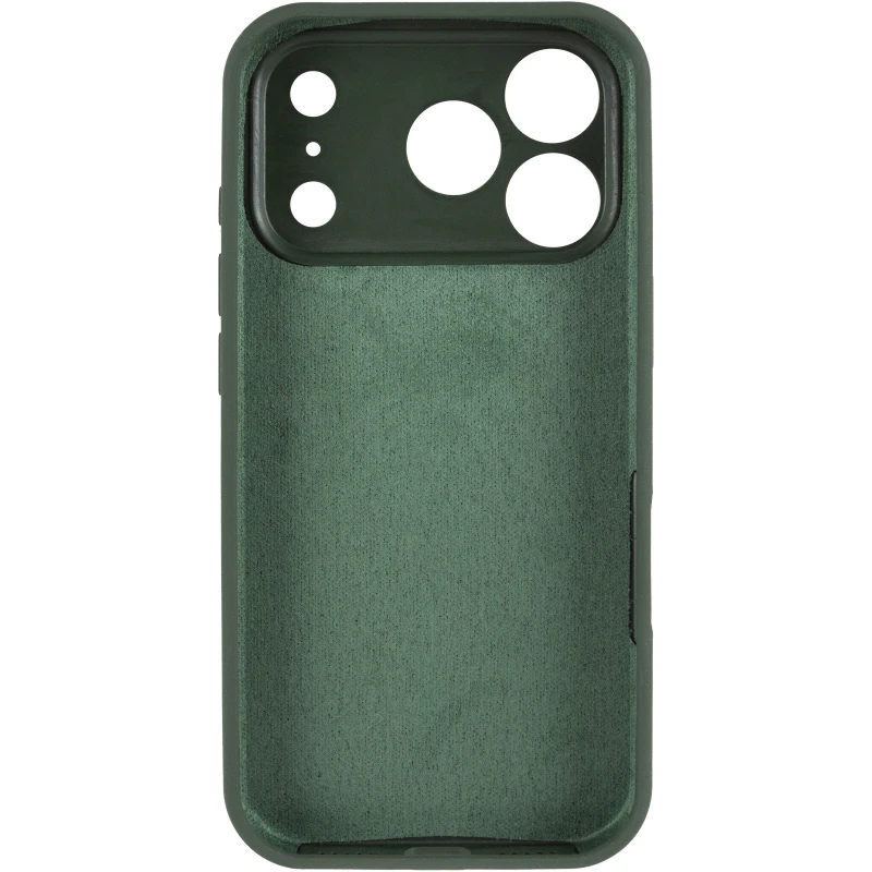 Чохол Silicone Case з захистом камери на Apple iPhone 17 Pro Max (6.9") – Зелений / Cyprus Green. Фото 4 з 6
