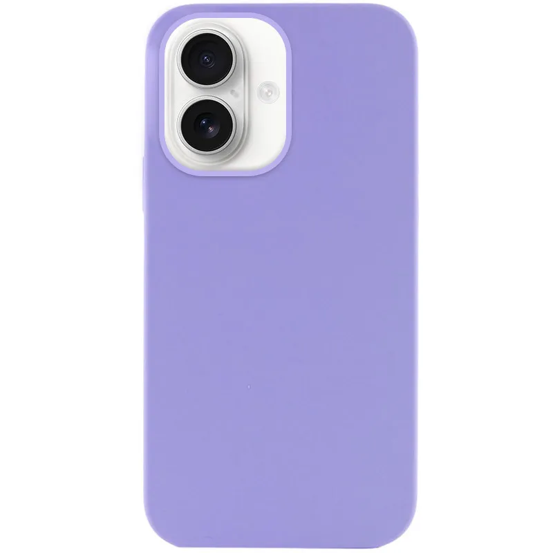 Чохол Silk Full Protective (AA) NO LOGO для Apple iPhone 16 Plus – Бузковий / Dasheen. Фото 2 з 4