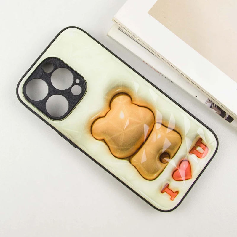 Чехол Prisma Plush для Apple iPhone 16 Pro – Bear. Фото 6 из 9