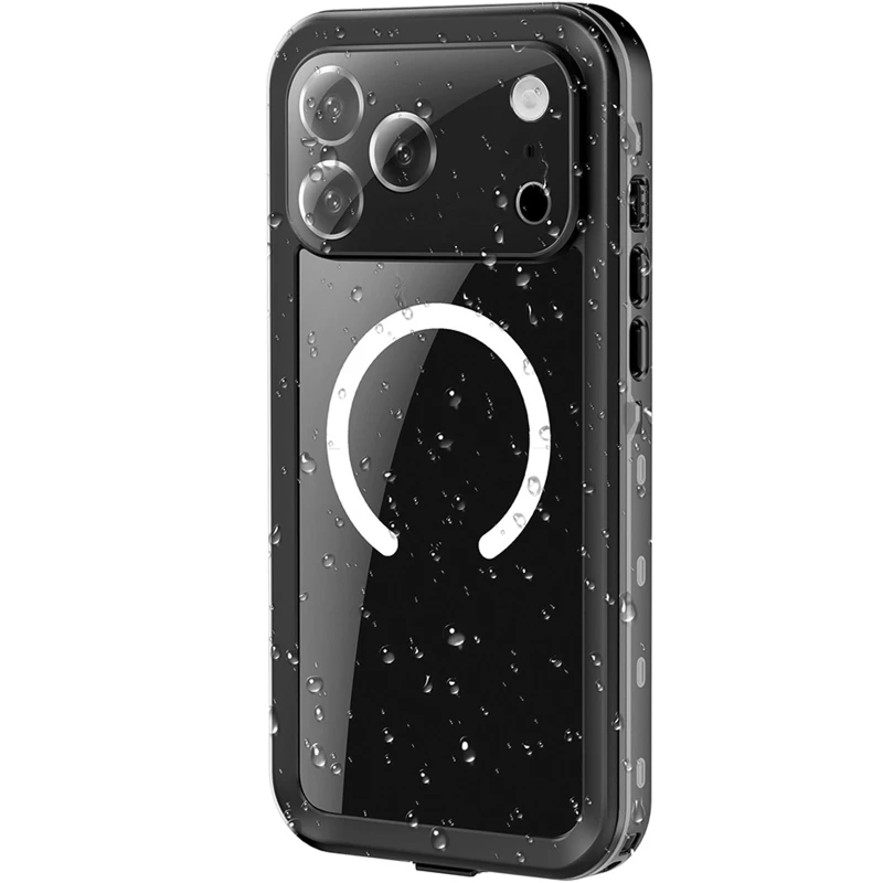 Водонепроникний чохол Shellbox з Magnetic Safe на Apple iPhone 17 Pro Max (6.9") – Чорний. Фото 1 з 2