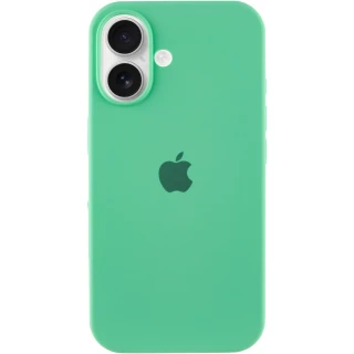 Чохол Silicone Case з закритим низом на Apple iPhone 16 Plus фото 1 з 8