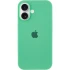 Чохол Silicone Case з закритим низом на Apple iPhone 16 – Зелений / Spearmint. Фото 1 з 8