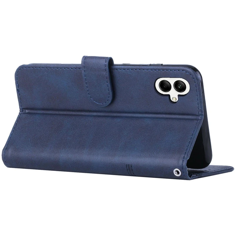 Шкіряний чохол-книжка Jet Cover для Samsung Galaxy A07 – Blue. Фото 3 з 4