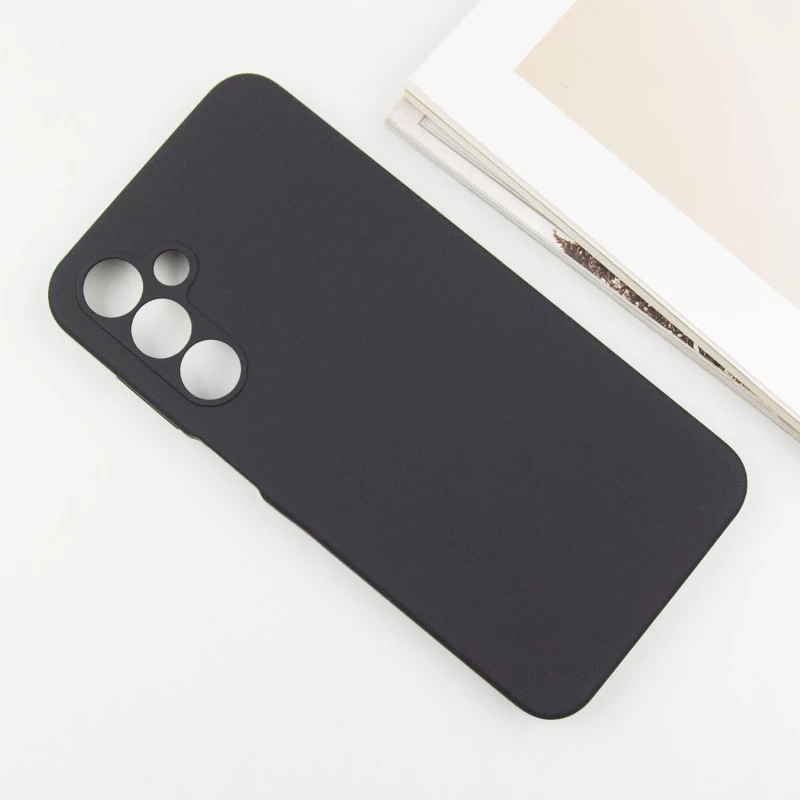Чохол Silicone Case Lakshmi Plus з закритою камерою на Samsung Galaxy A04s – Чорний / Black. Фото 6 з 10