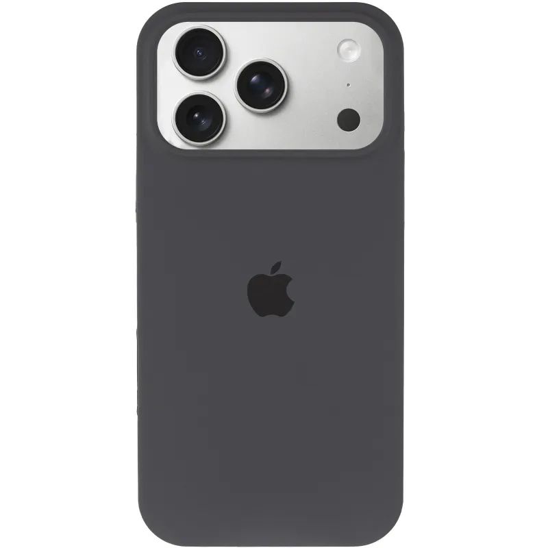 Чехол Silk Full Protective (AA) для Apple iPhone 18 Pro – Серый / Dark Gray. Фото 2 из 5