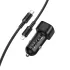 АЗП Borofone BZ34A Cloud PD20W (1USB-C) + кабель Type-C to Lightning – Black. Фото 5 з 5
