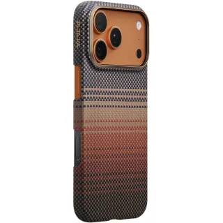 Чохол Aramid Fiber PTK Premium with MagSafe (NFC) для Apple iPhone 17 Pro Max (6.9") фото 1 з 3