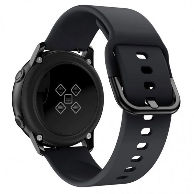 

Силіконовий ремінець Silicone Active для Xiaomi Amazfit/Samsung 20 mm (Black)