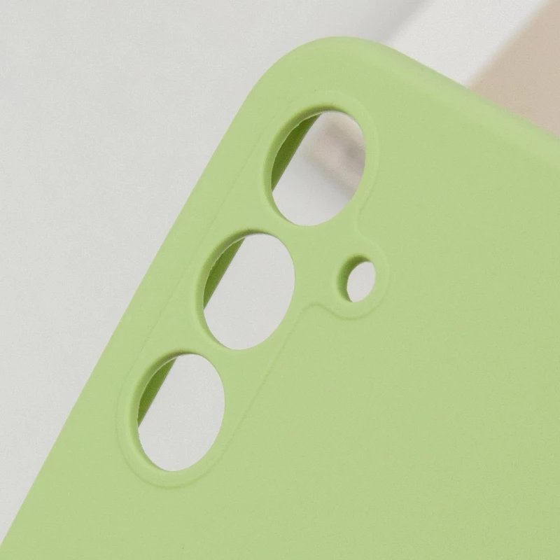 Чохол Silicone Case Lakshmi Plus з закритою камерою на Samsung Galaxy A25 5G – Зелений / Pistachio. Фото 12 з 12