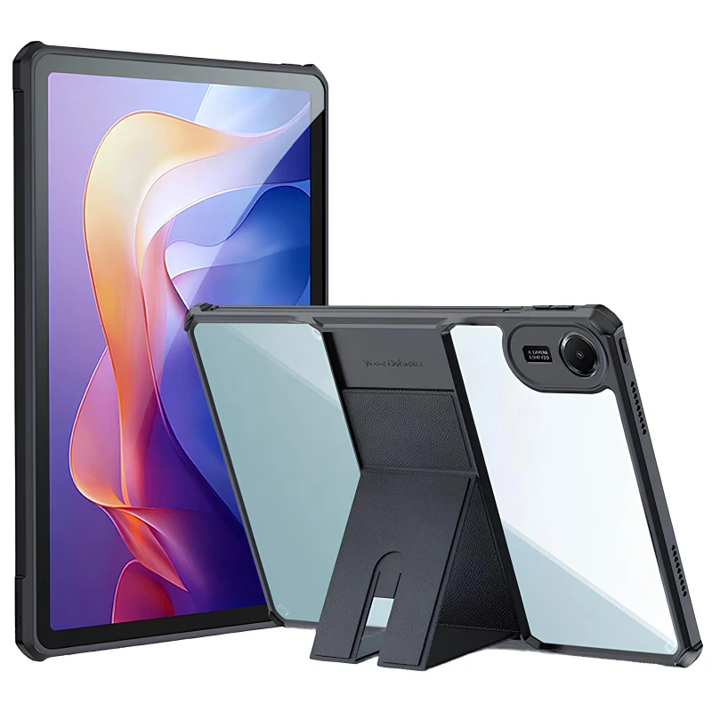 TPU+PC чохол Xundd Stand з посиленими кутами на Xiaomi Redmi Pad 2 (11") – Чорний. Фото 2 з 2