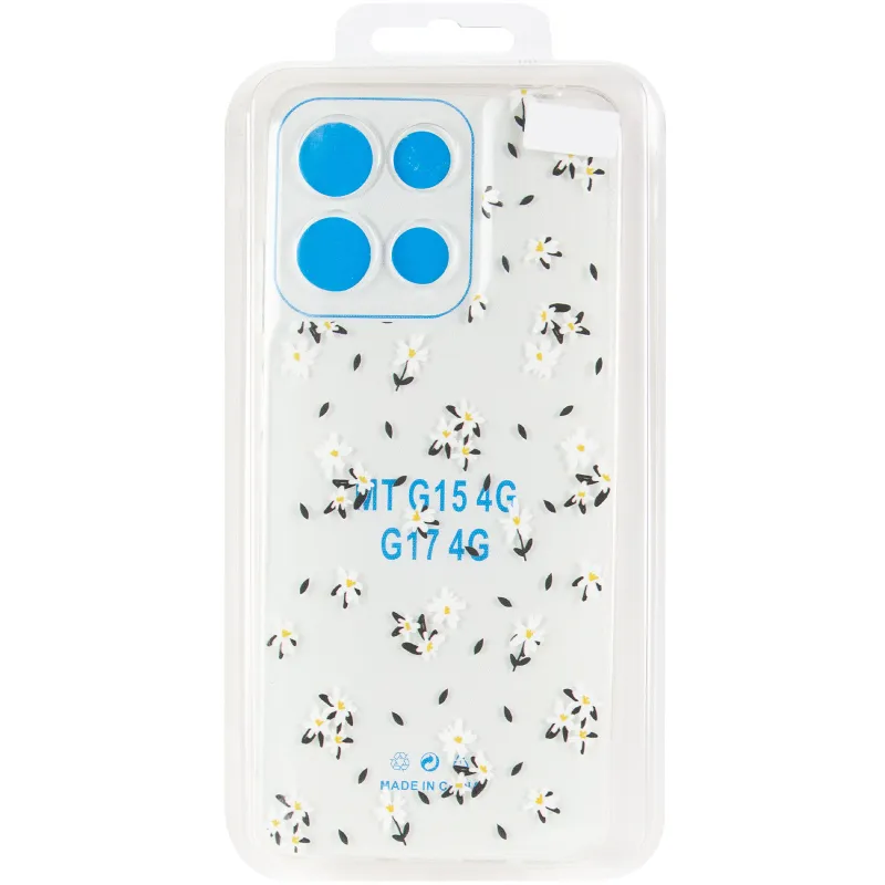 Чохол TPU Clear Joy для Motorola Moto G17 Power – Soft Meadow. Фото 5 з 7