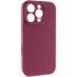 Чохол Silk Full Camera Protective (AA) NO LOGO для Apple iPhone 16 Pro – Бордовий / Plum. Фото 1 з 7