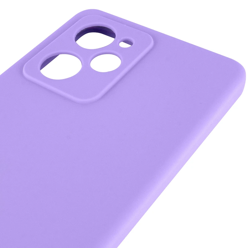 Чохол Silicone Case Lakshmi Plus з закритою камерою на Xiaomi Redmi Note 12 Pro 5G – Бузковий / Dasheen. Фото 7 з 8