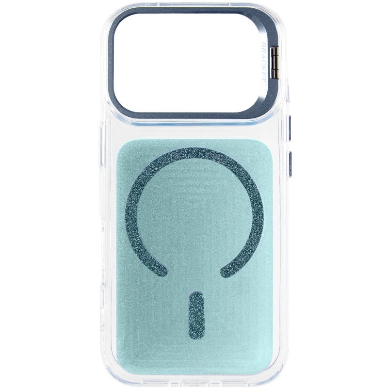 Чохол TPU+PC Jewel Sparkle with MagSafe для Apple iPhone 17 Pro (6.3") – Aqua Blue. Фото 4 з 8