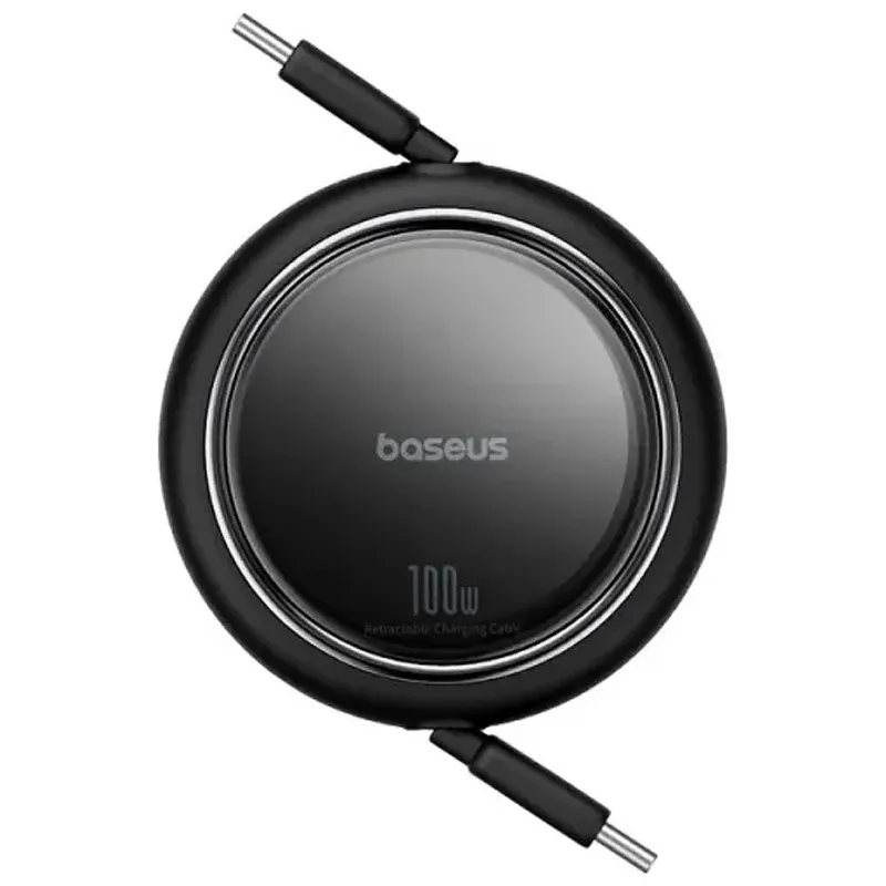 Дата кабель Baseus Free2Draw Mini Retractable Type-C to Type-C 100W (1m) (P10364500) фото 1 з 1