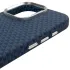 Чехол TPU+PC KVZV Triangular Pattern with Magnetic Fit для Apple iPhone 16 Pro Max – Blue. Фото 5 из 6