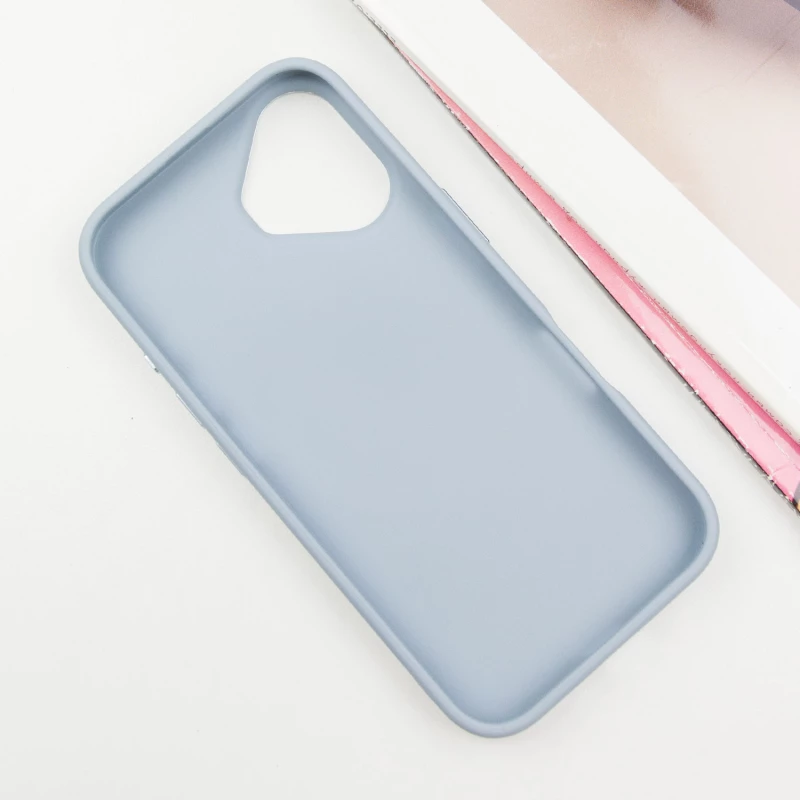 TPU чохол Bonbon з металевими кнопками та MagSafe на Apple iPhone 16 – Блакитний / Mist Blue. Фото 3 з 7