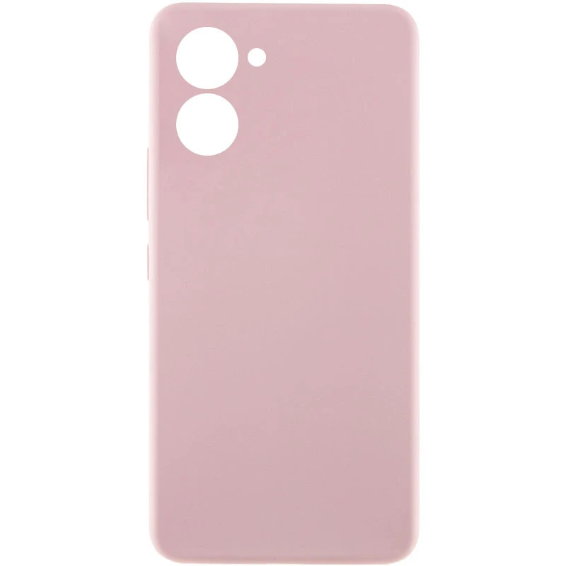 Чехол Silicone Case Lakshmi Premium з закритою камерою на Realme C33 – Розовый / Pink Sand. Фото 1 из 3