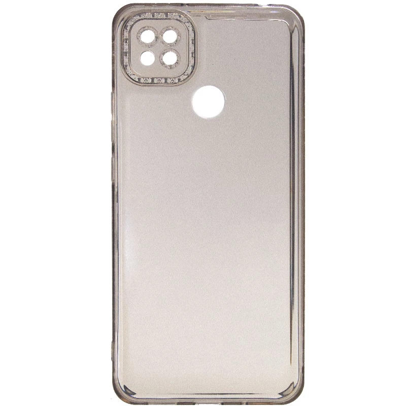 Силиконовый чехол с узором на Xiaomi Redmi 9C – Серый. Фото 2 из 7