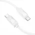 Дата кабель Borofone BX109 Type-C to Type-C 60W (1m) – White. Фото 4 из 4