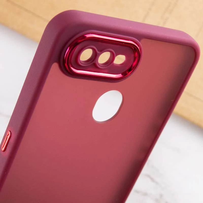 TPU+PC чохол Accent на Oppo A5s – Magenta. Фото 6 з 6