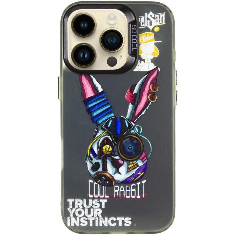 Чохол TPU+PC Street Art для Apple iPhone 16 Pro – Cool Rabbit. Фото 3 з 7