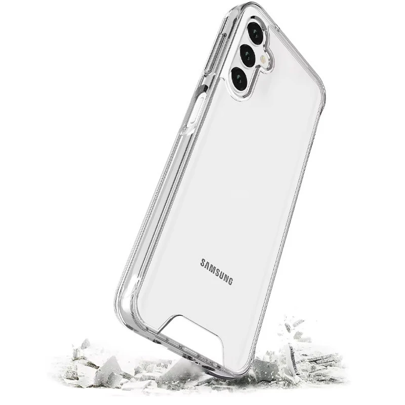Силиконовый чехол Space Case для Samsung Galaxy A56 5G – Прозрачный. Фото 4 из 5