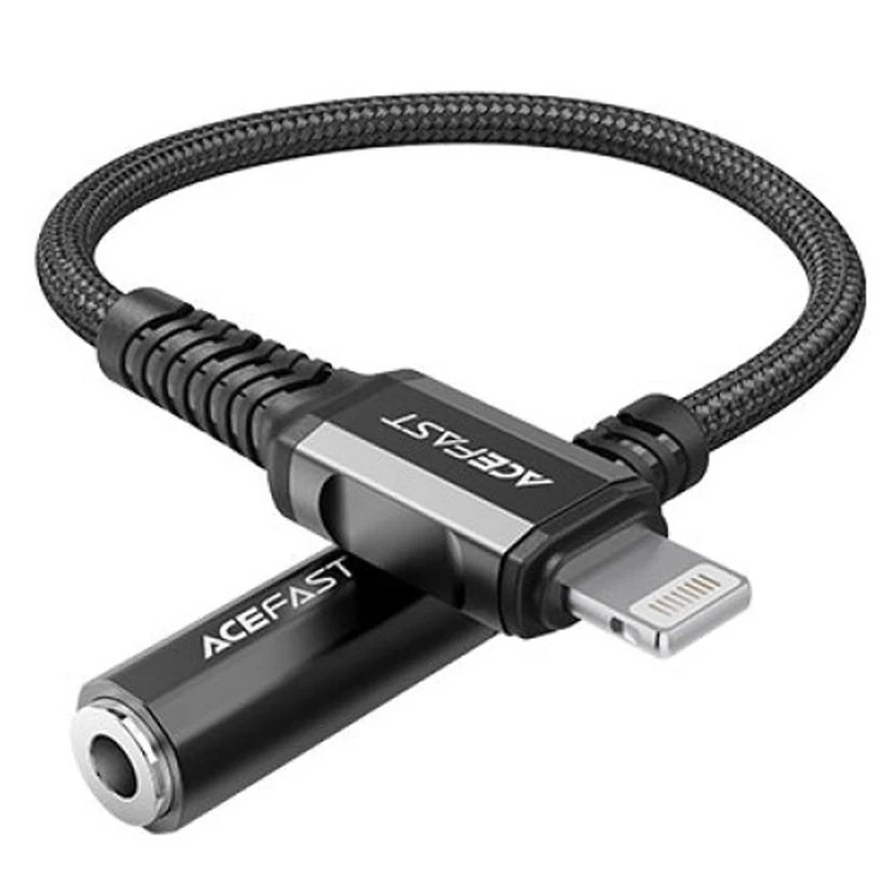 Переходник Acefast MFI C1-05 Lightning to 3.5mm aluminum alloy фото 1 из 1