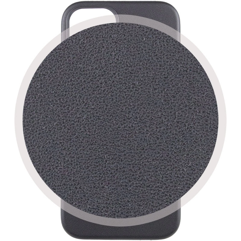 Кожаный чехол Silicone Case Premium с MagSafe and Animation для Apple iPhone 13 (6.1") – Midnight. Фото 3 из 9