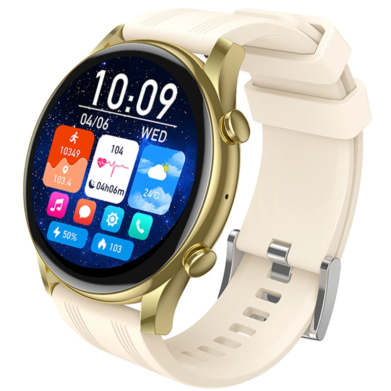 Смарт-годинник Hoco Smart Watch Y38 Smart sports watch (call version) – Gold. Фото 1 з 4