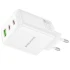 МЗП Borofone BN32 Cargador PD65W (1USB-A/2C) – White. Фото 3 з 6