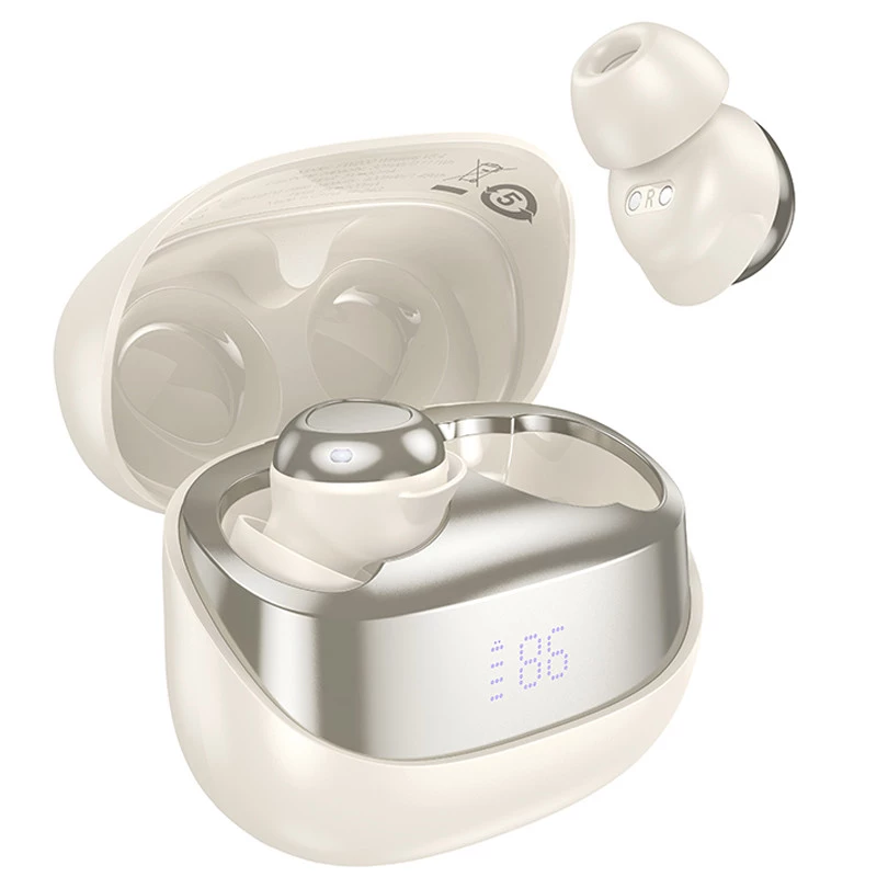 Бездротові TWS навушники Hoco EW200 Elegant – Milky White. Фото 1 з 3