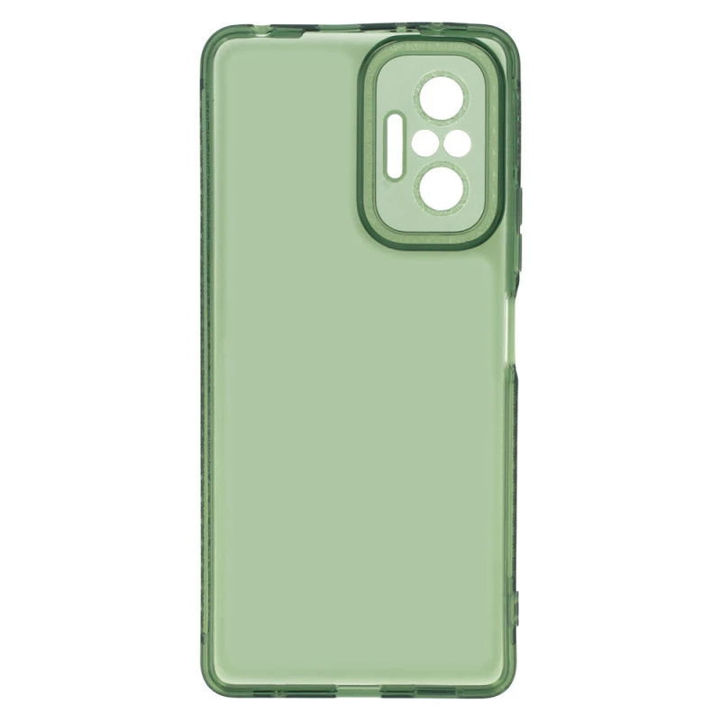 Силіконовий чохол з візерунком на Xiaomi Redmi Note 10 Pro – Зелений. Фото 5 з 5