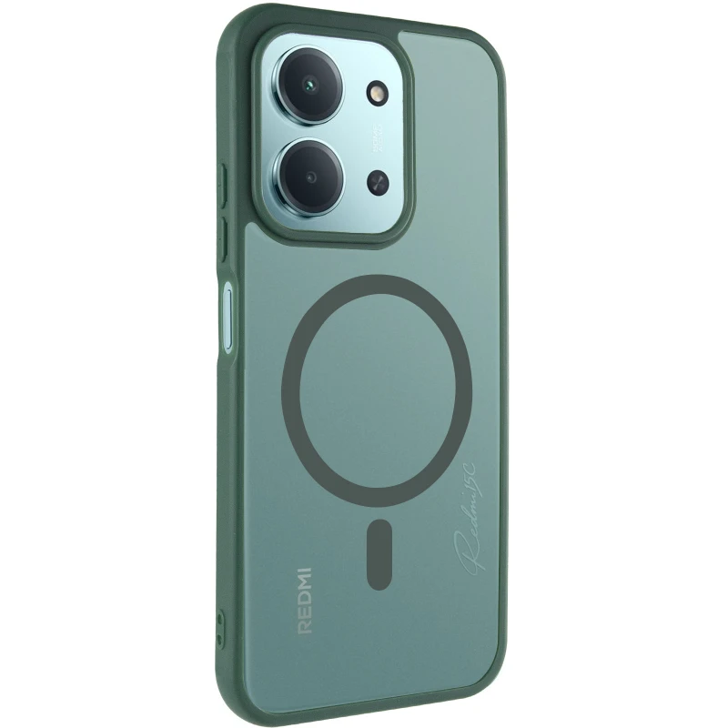 Чехол Bloom with MagSafe для Xiaomi Redmi 15C (EU) – Green. Фото 2 из 8