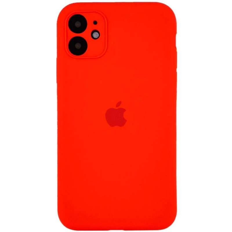 Чохол Silicone Case з захистом камери на Apple iPhone 11 (6.1") – Червоний / Red. Фото 1 з 3