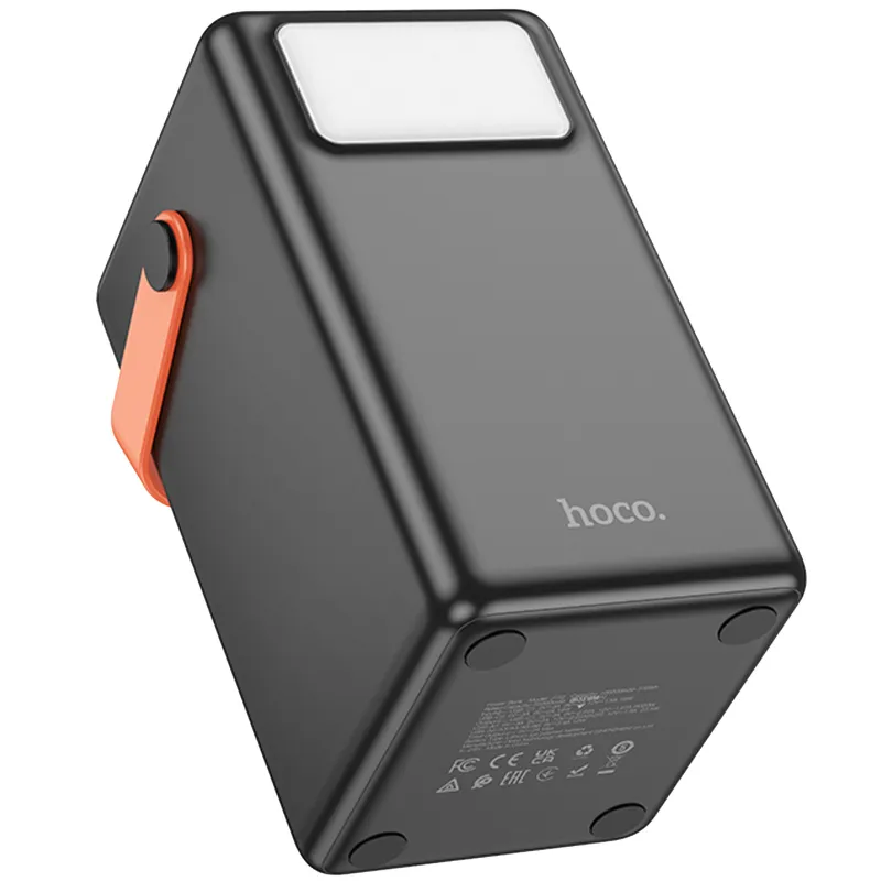 Портативний ЗП Power Bank Hoco J142 Surpass 22.5W+PD20W 100000 mAh – Black. Фото 4 з 6