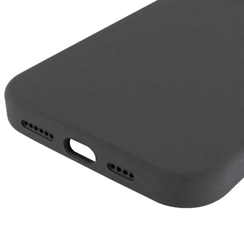 Чехол Silk Full Protective (AA) NO LOGO для Apple iPhone 16 Pro – Серый / Dark Gray. Фото 13 из 19