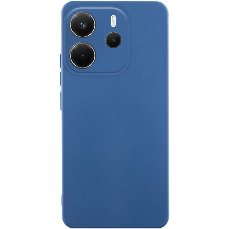 Чехол Silicone Cover Ummi Lakshmi Full Camera (AA) для Xiaomi Redmi Note 14 Pro 5G – Синий / Navy blue. Фото 1 из 1