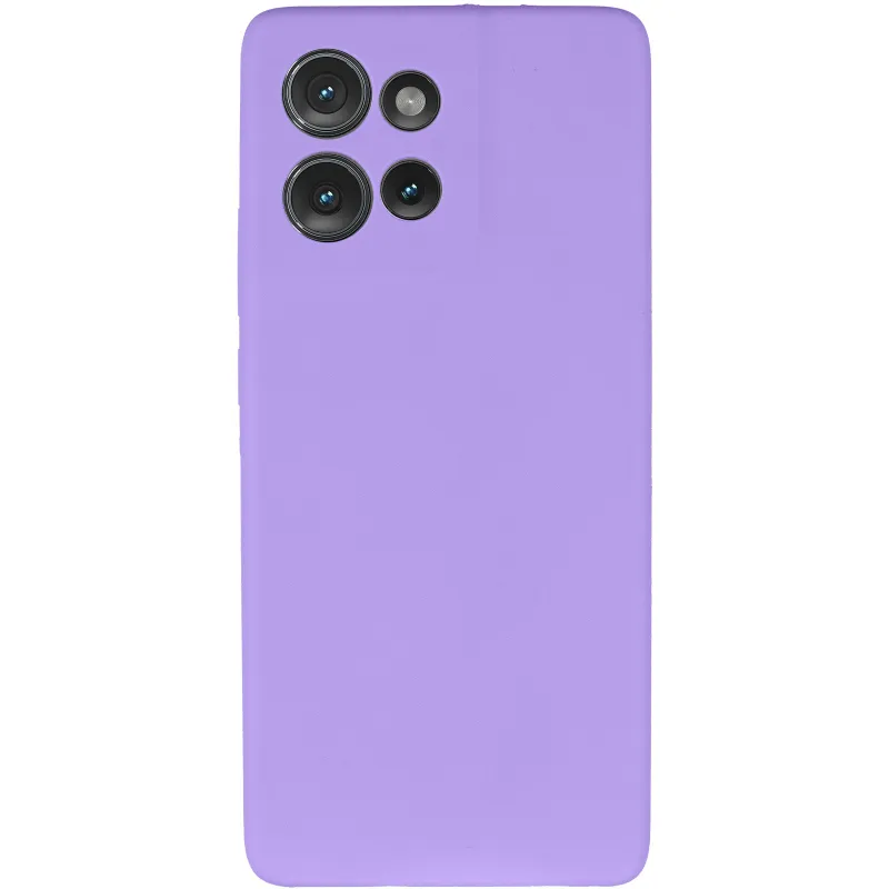 Чехол Silicone Cover Ummi Lakshmi Full Camera (AA) для Motorola Edge 50 Neo – Сиреневый / Dasheen. Фото 3 из 6