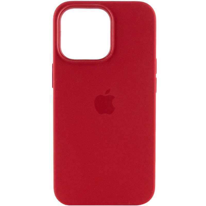 Чохол Silicone case (AAA) with Magsafe and Animation для Apple iPhone 13 Pro (6.1") – Червоний / Red. Фото 2 з 7