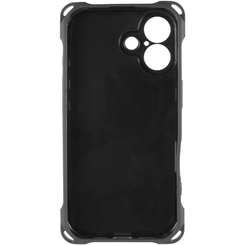 Силіконовий чохол CrossBody зі шнурком для Apple iPhone 16 Plus – Black. Фото 7 з 11