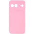 Чехол Silicone Case Lakshmi Premium з закритою камерою на Google Pixel 8 – Розовый / Light pink. Фото 1 из 2